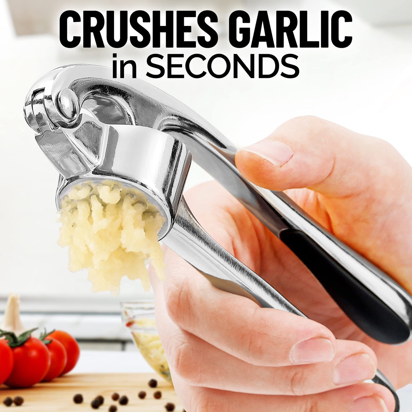 MinceFast™ Garlic Press